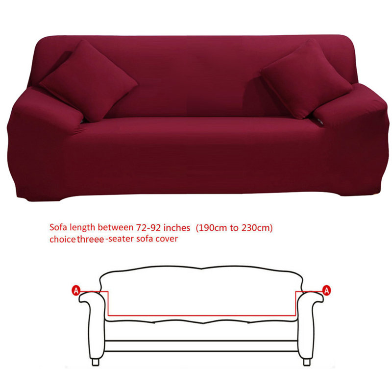 Latitude Run® TCushion Sofa Slipcover Wayfair